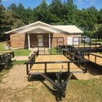 6×12 single axle utility trailers, view 4