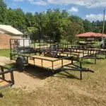 6×12 single axle utility trailers, view 3