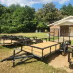 6×12 single axle utility trailers, view 2