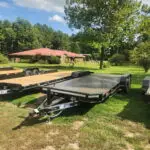 20×83 steal floor car hauler