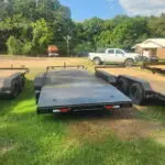 20×83 steal floor car hauler, view 2
