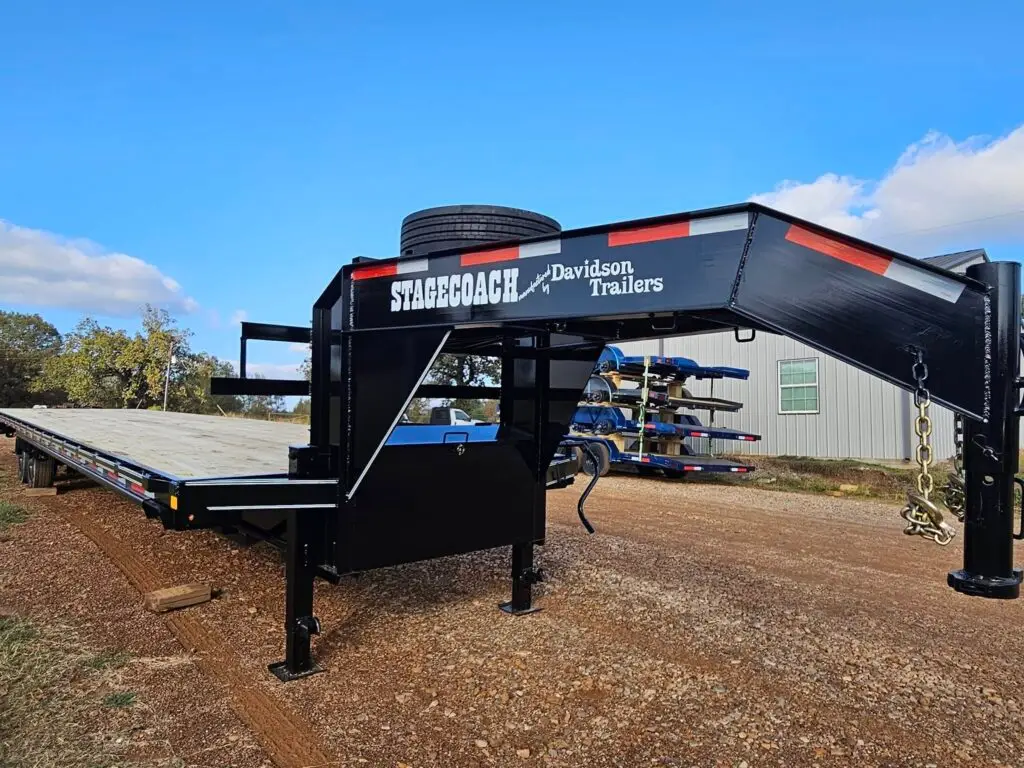 Gooseneck Trailers available from Little River Equipment Sales