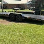 24’ x 83” steel floor car hauler