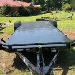 24’ x 83” steel floor car hauler