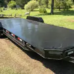 24’ x 83” steel floor car hauler