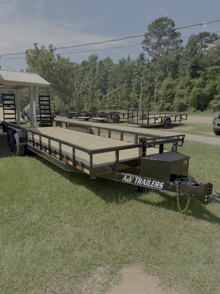 24’x83” pipe top equipment trailer